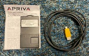 apriva bt200z secure bluetooth usb smart card reader uscr30z|Apriva Secure Bluetooth Common Access Card .